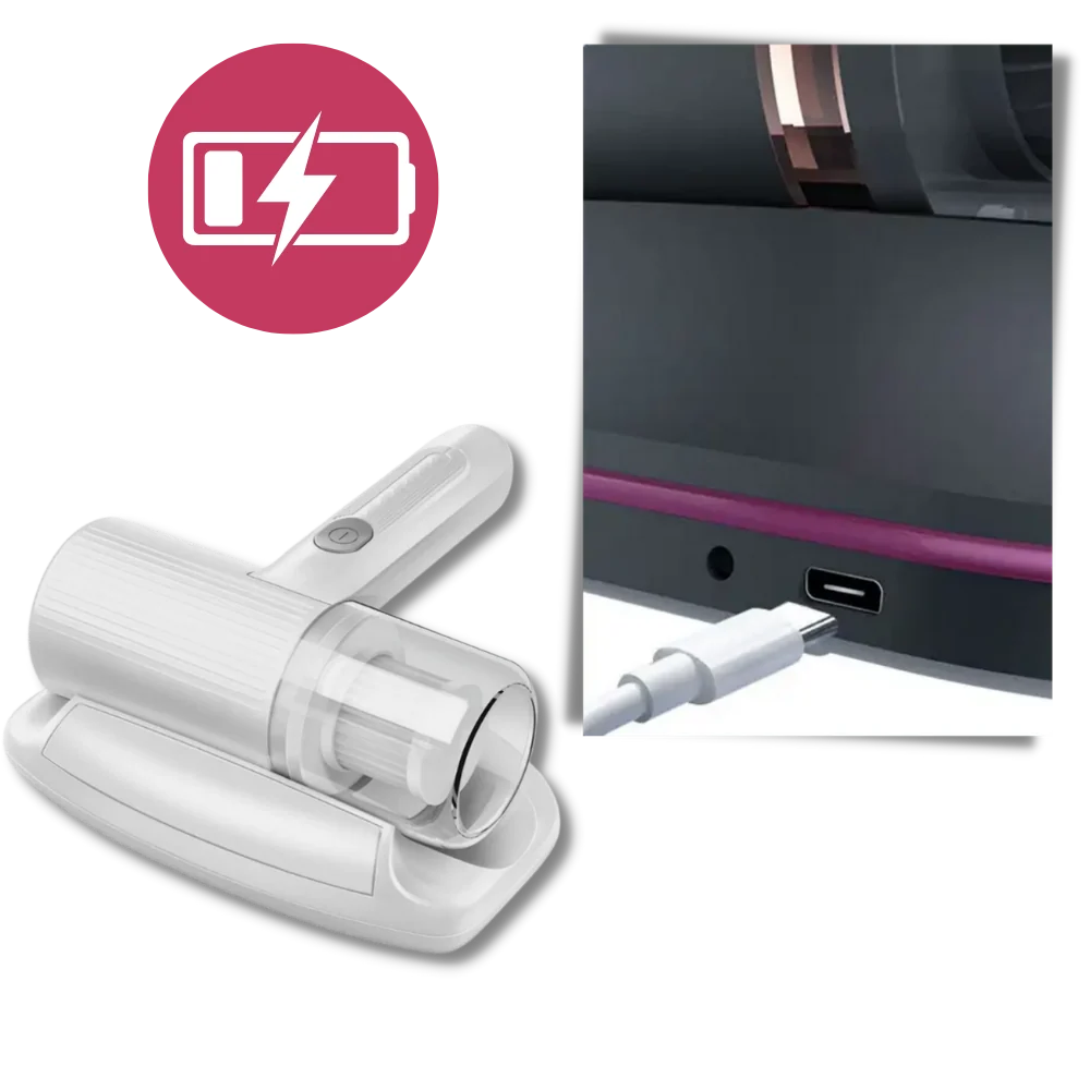 Mattress Vacuum Cleaner Cordless UV-C Light