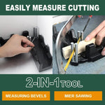 Measuring & Mitre Saw Tool 2-in-1 Optional Stainless Blade