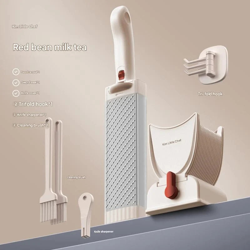 Meat Cutter Stainless Steel Blades Ergonomic Handle