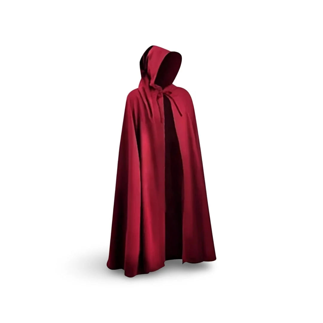 Medieval Knight Costume Templar Cross Tunic Hooded Cloak Option