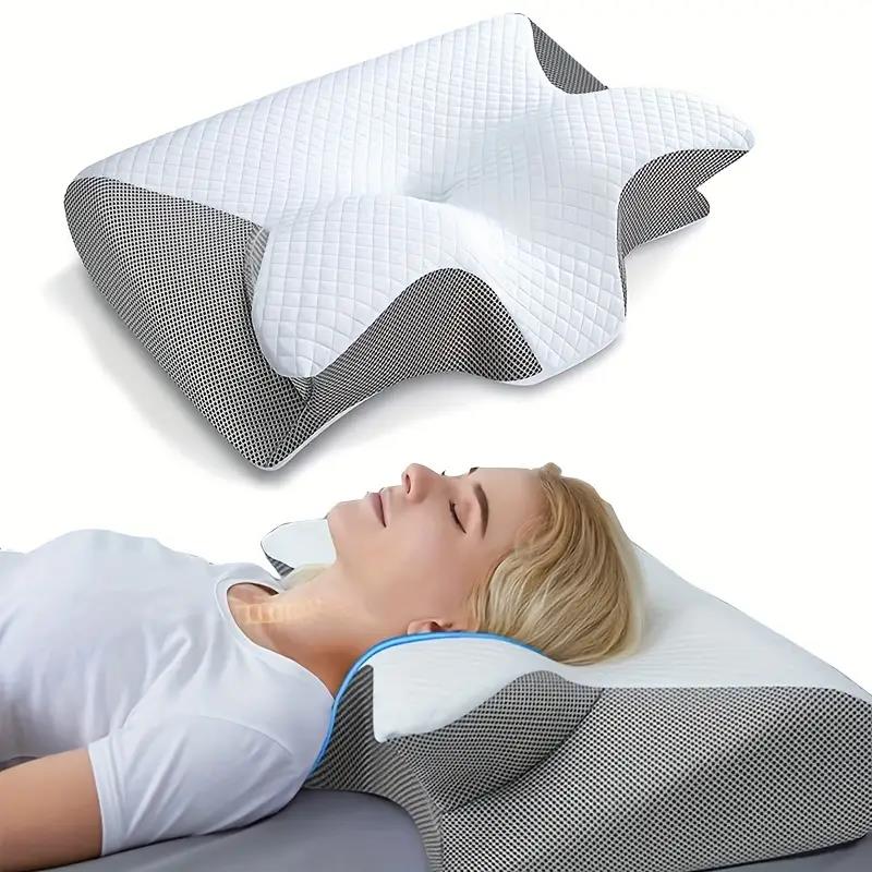 Memory Foam Pillow Ergonomic Neck & Arm Support