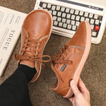 Men's Barefoot Shoes Recycled Faux Leather Flexible Sole