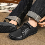 Men's Barefoot Shoes Recycled Faux Leather Flexible Sole