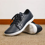 Men's Barefoot Shoes Recycled Faux Leather Flexible Sole