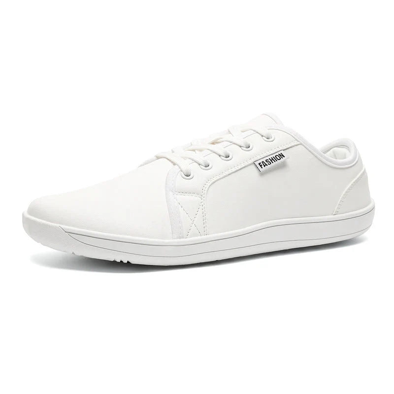 Men's Barefoot Shoes Recycled Faux Leather Flexible Sole