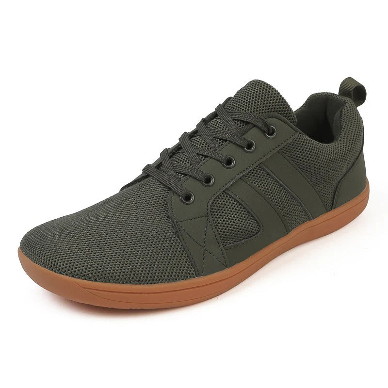 Men's Barefoot Sneakers Flexible Sole & Breathable Flyknit