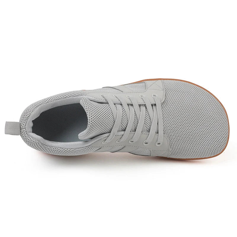 Men's Barefoot Sneakers Flexible Sole & Breathable Flyknit