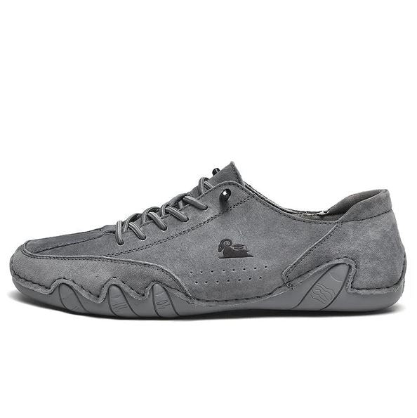 Men's Barefoot Sneakers Wide Toe-Box Waterproof Recycled Faux Leather