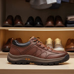 Men’s Casual Shoes Genuine Leather Water-Resistant Lightweight