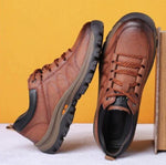 Men’s Casual Shoes Genuine Leather Water-Resistant Lightweight