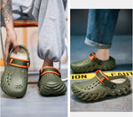 Men's Clogs Lightweight EVA Cushioned Anti-Slip Outsole