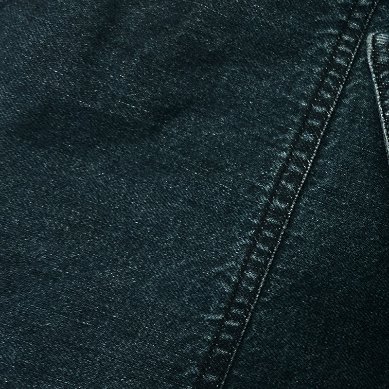 Men’s Denim Jacket Distressed Vintage Wash Stand Collar Slim Fit