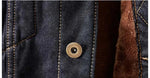 Men’s Denim Jacket Fleece-Lined Heavyweight Cotton Lining