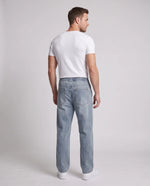 Men’s Denim Pants Loose Fit Cotton Drawstring Waist