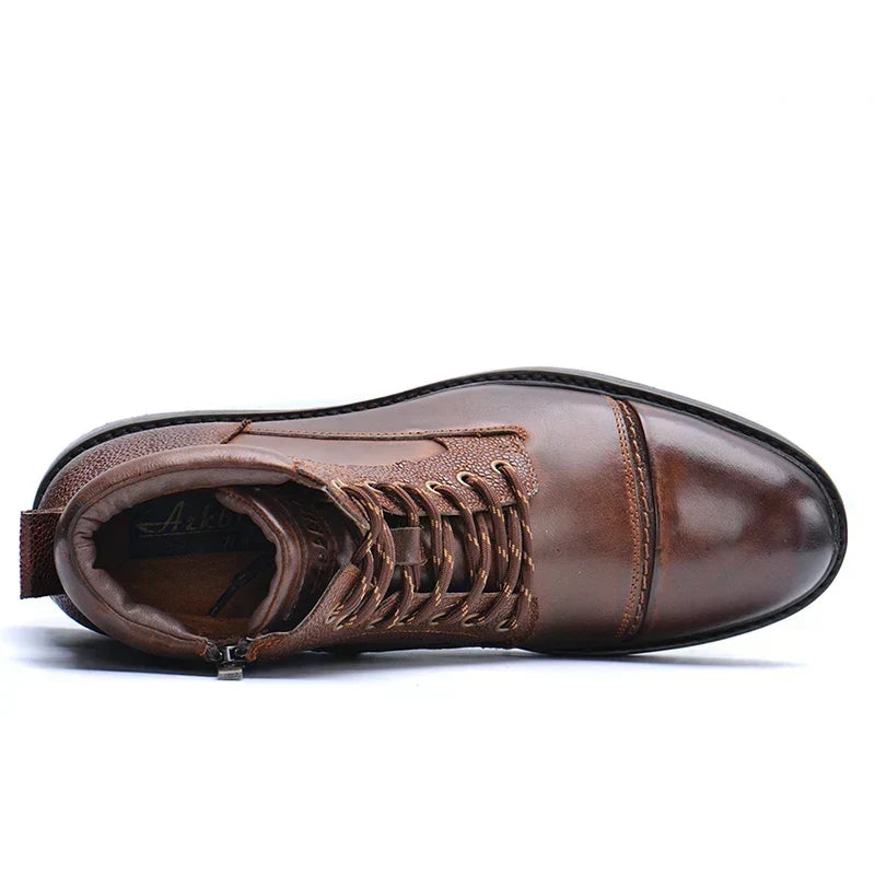 Men’s Dress Boots Classic Style All-Day Comfort