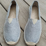 Men’s Espadrilles Breathable Fabric Lightweight Woven Sole