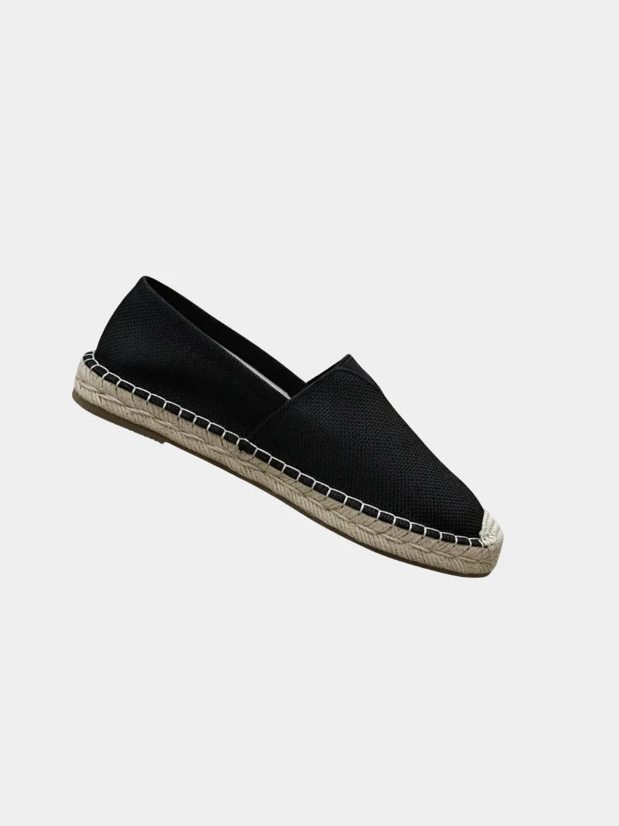 Men’s Espadrilles Breathable Fabric Lightweight Woven Sole