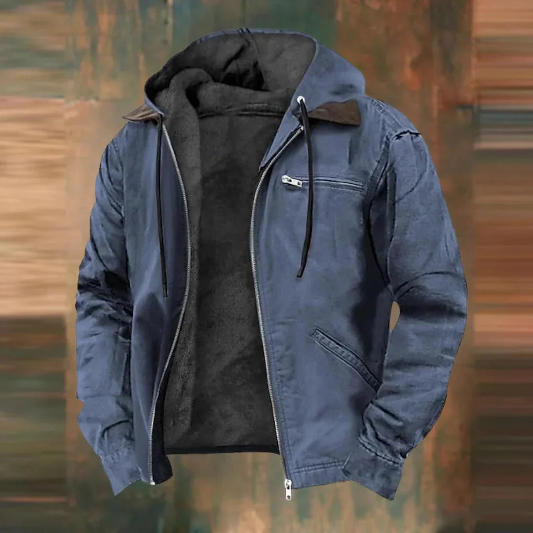 Men's Jacket Modern Style Cold-Weather Layer
