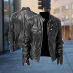 Men’s Leather Jacket Genuine Leather Comfortable Fit