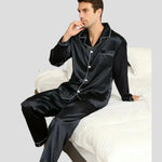 Men’s Pajama Set Two-Piece Soft Feel Adjustable Drawstring Waist