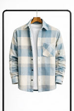 Men's Plaid Overshirt Heavyweight Relaxed Fit