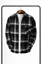 Men's Plaid Overshirt Heavyweight Relaxed Fit