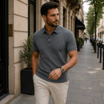 Men’s Polo Shirt Lightweight Short Sleeve Classic Collar