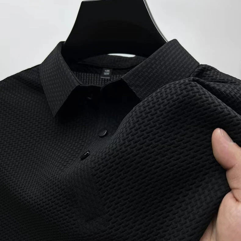 Men’s Polo Shirt Lightweight Short Sleeve Classic Collar