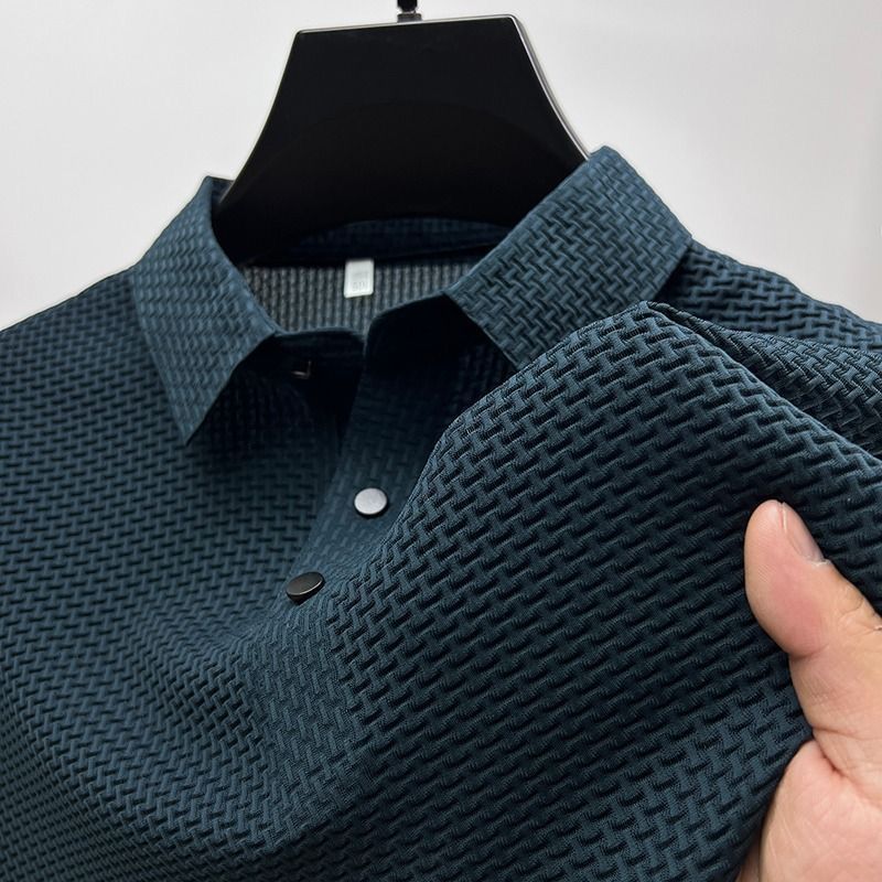 Men’s Polo Shirt Lightweight Short Sleeve Classic Collar