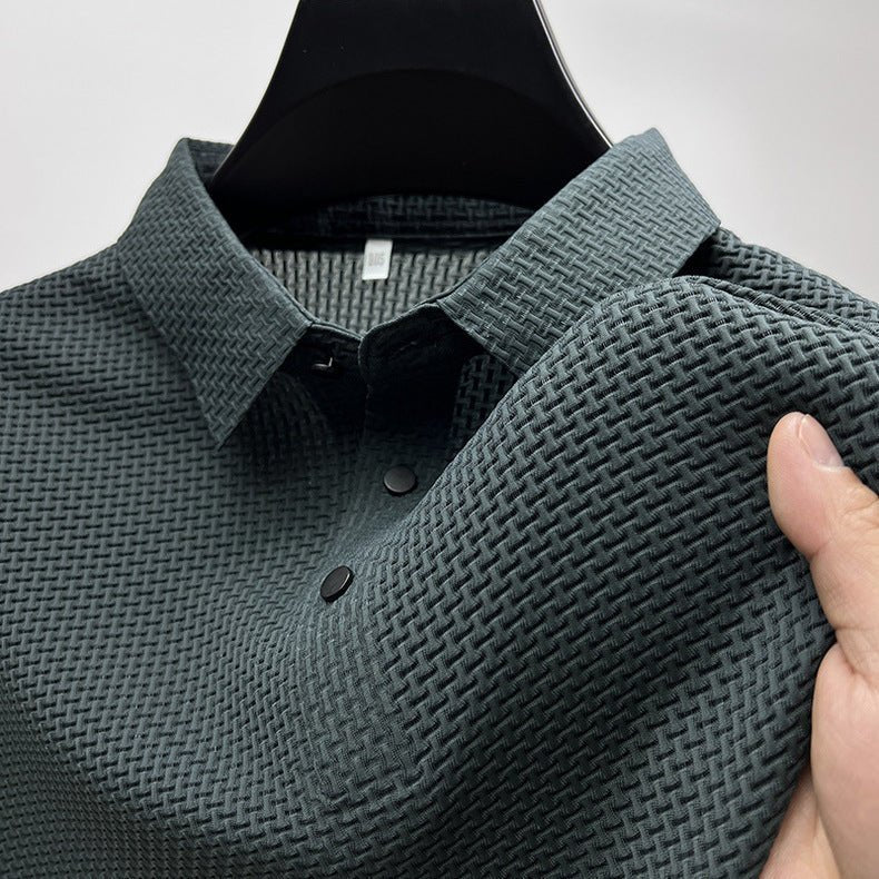 Men’s Polo Shirt Lightweight Short Sleeve Classic Collar