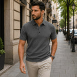 Men’s Polo Shirt Lightweight Short Sleeve Classic Collar