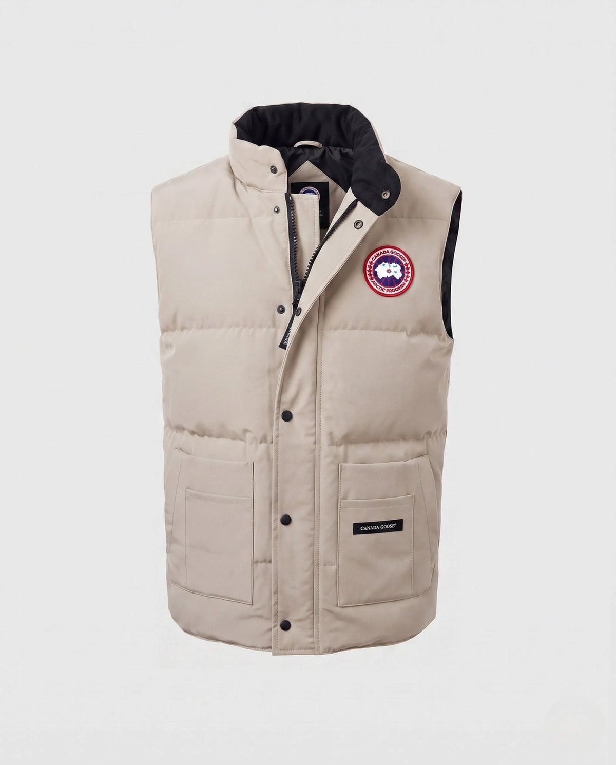 Men’s Puffer Vest Insulated Windproof High Collar