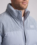 Men’s Quilted Jacket Lightweight Insulated Two Side Pockets