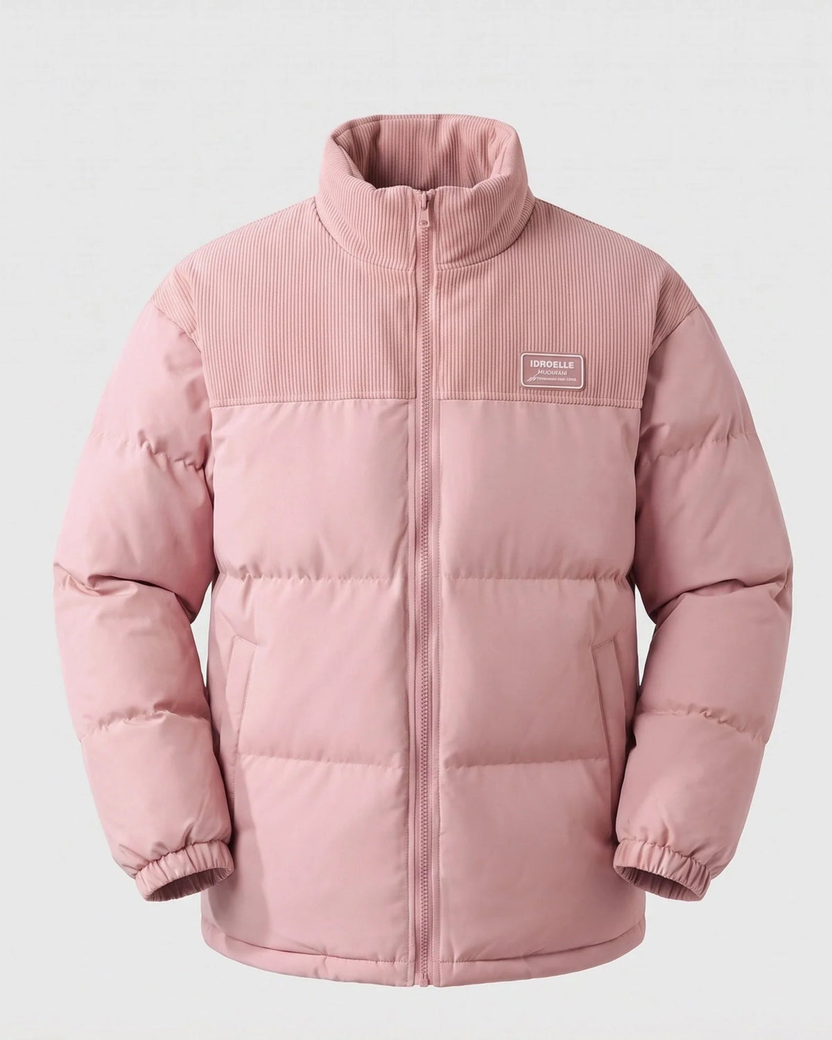 Men’s Quilted Jacket Lightweight Insulated Two Side Pockets