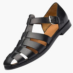 Men’s Sandals Adjustable Buckle Straps Textured Grip Sole