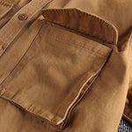 Men’s Shirt 100% Cotton Twill Double Chest Pockets