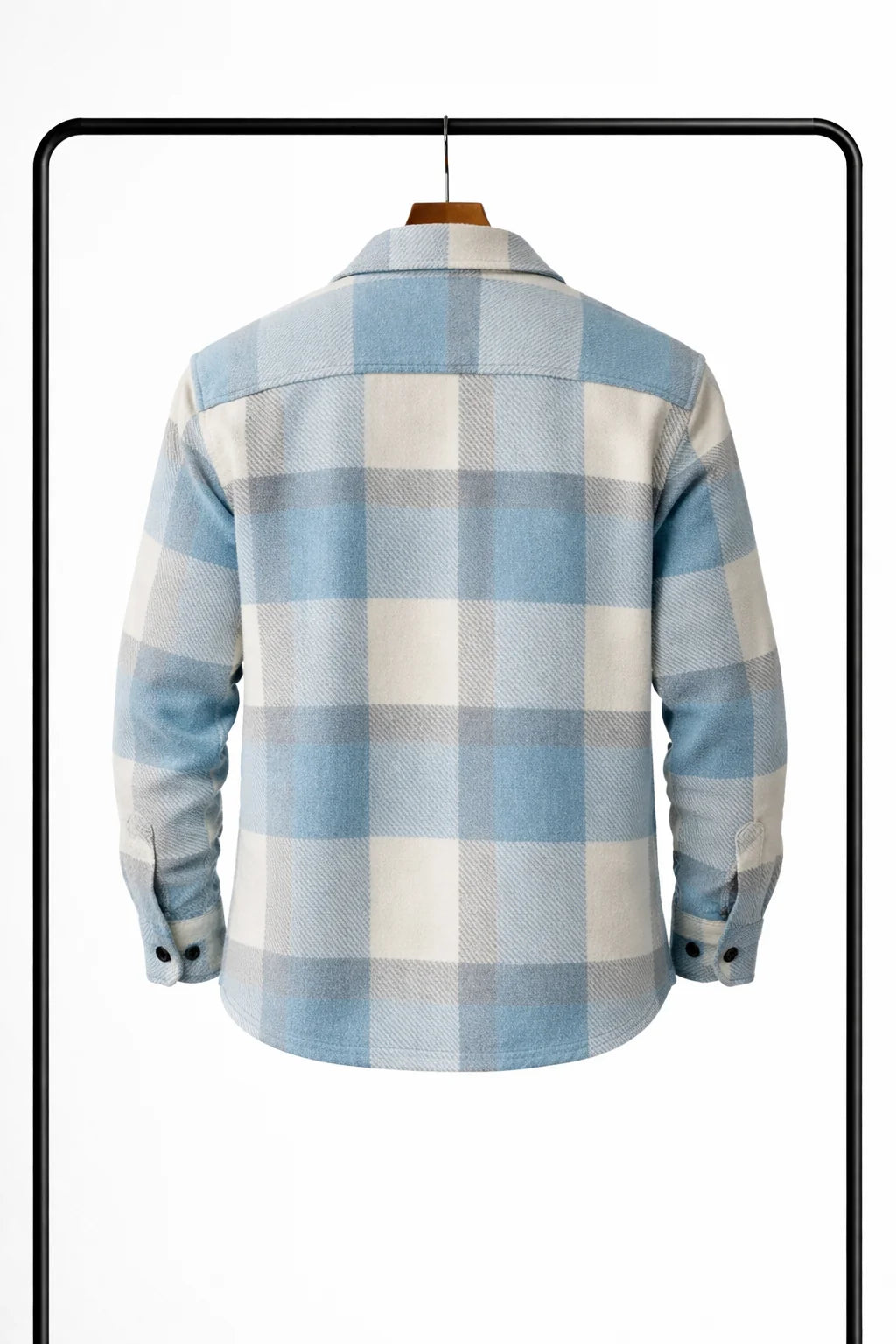 Men’s Shirt Jacket Classic Check Heavyweight Relaxed Fit