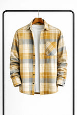 Men’s Shirt Jacket Classic Check Heavyweight Relaxed Fit