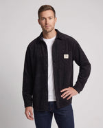 Men’s Shirt Jacket Relaxed Fit Practical Pockets Machine Washable