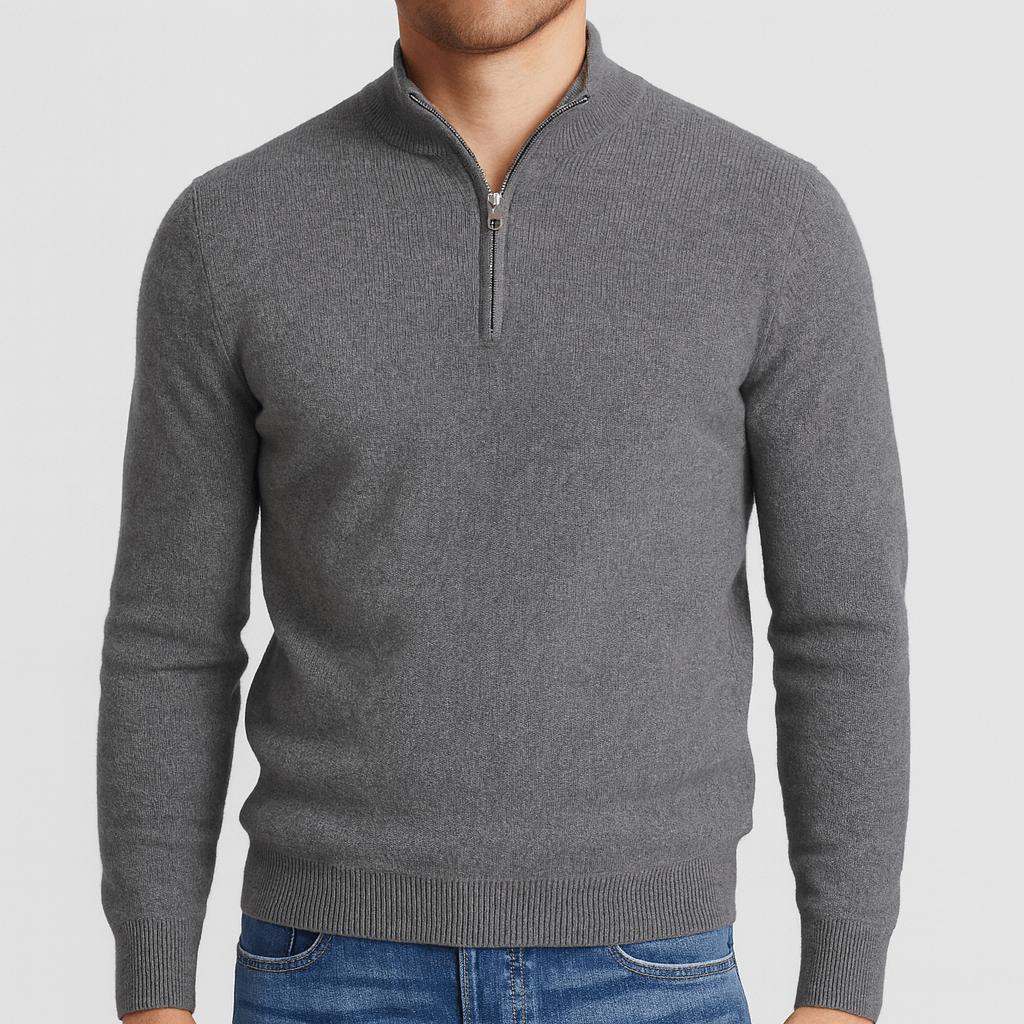 Men’s Sweater Merino Wool V-Neck Regular Fit