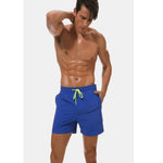 Men’s Swim Shorts Quick-Drying Mesh Lined Adjustable Drawstring Waist