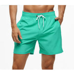 Men’s Swim Shorts Quick-Drying Mesh Lined Adjustable Drawstring Waist