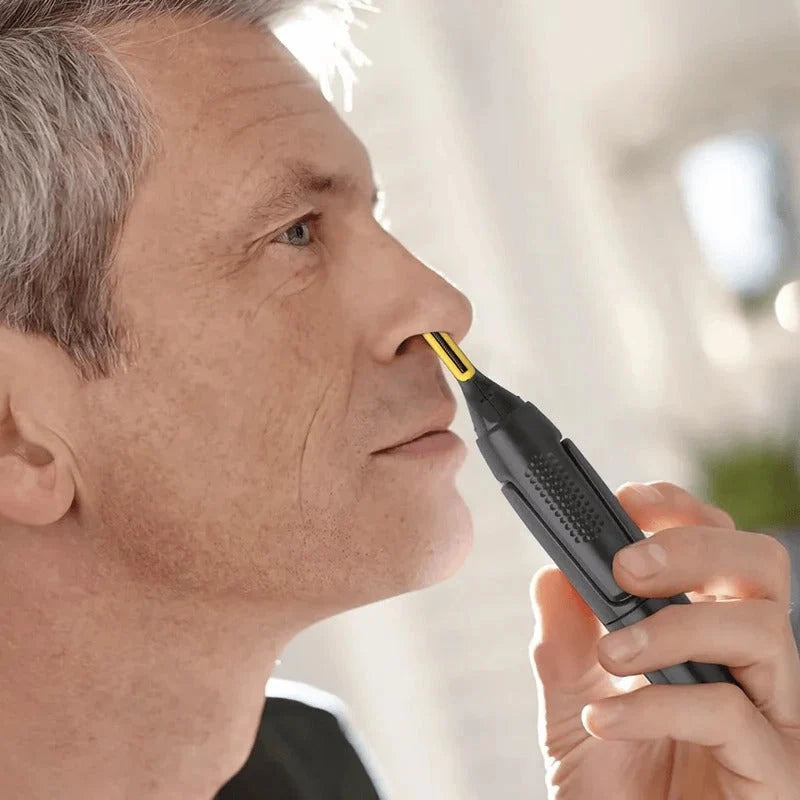 Men's Trimmer Cordless & Low-Noise Detachable Washable Head