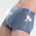 Men's Underwear Breathable Ice Silk Butt-Lift Seamless Waistband