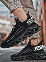 Men's Walking Shoes Honeycomb Cushion Sole Breathable Mesh