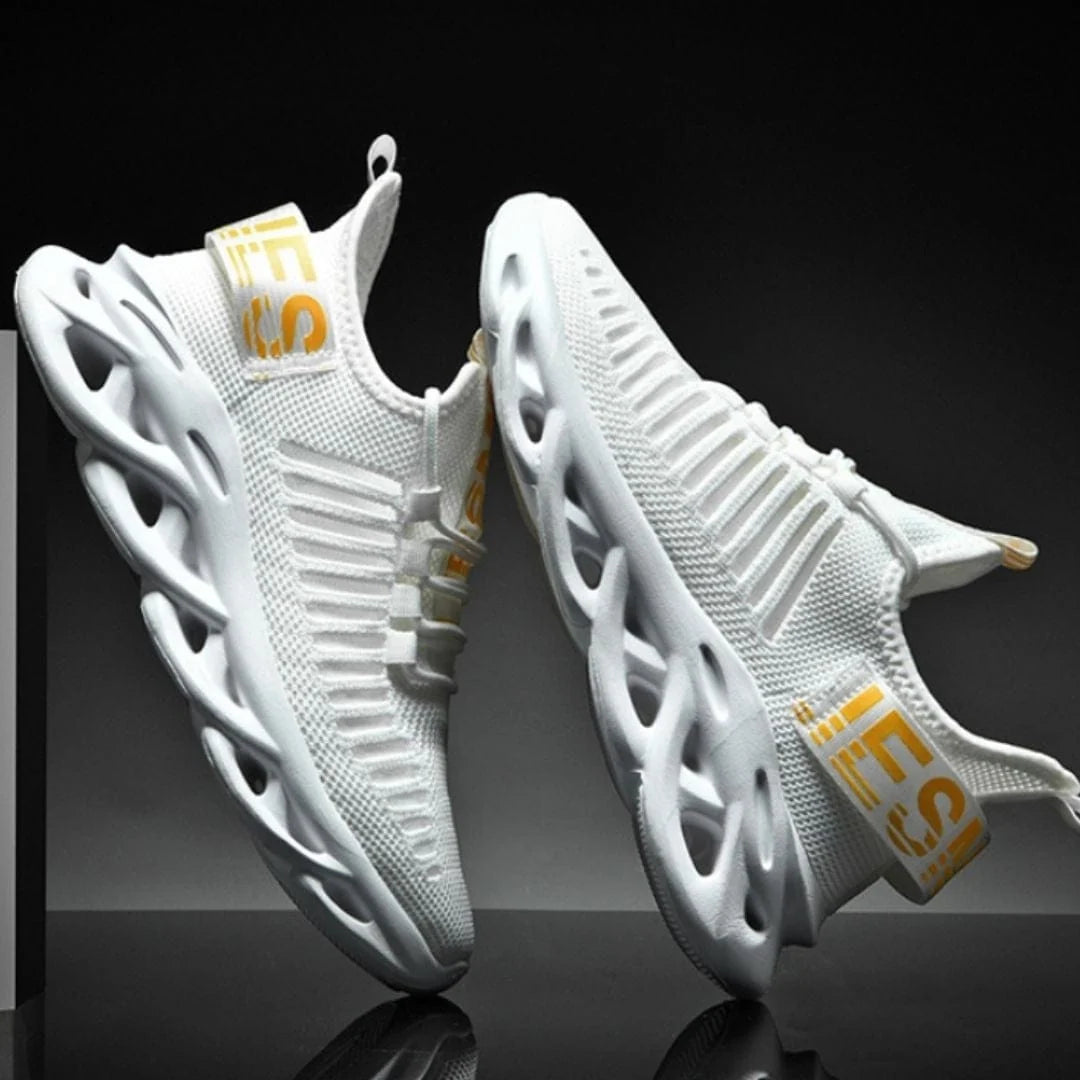 Men's Walking Shoes Honeycomb Cushioning Breathable Mesh