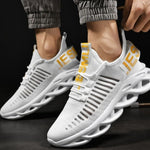 Men's Walking Shoes Honeycomb Cushioning Breathable Mesh