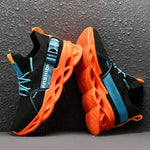 Men's Walking Shoes Shock-Absorbing Honeycomb Sole & Anti-Skid Outsole