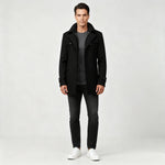 Men’s Winter Jacket Waterproof & Wind-Resistant Polyester