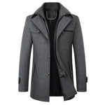 Men’s Winter Jacket Waterproof & Wind-Resistant Polyester